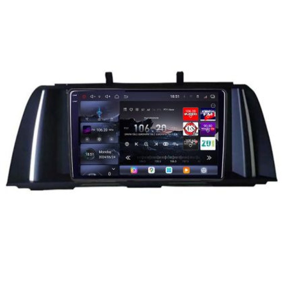 Navigatie Seria 5 F10 2010-2012 CIC 8 core QLED 2K 16+512 360 Android Waze USB Navigatie Internet Youtube Radio Lenovo - imagine 2