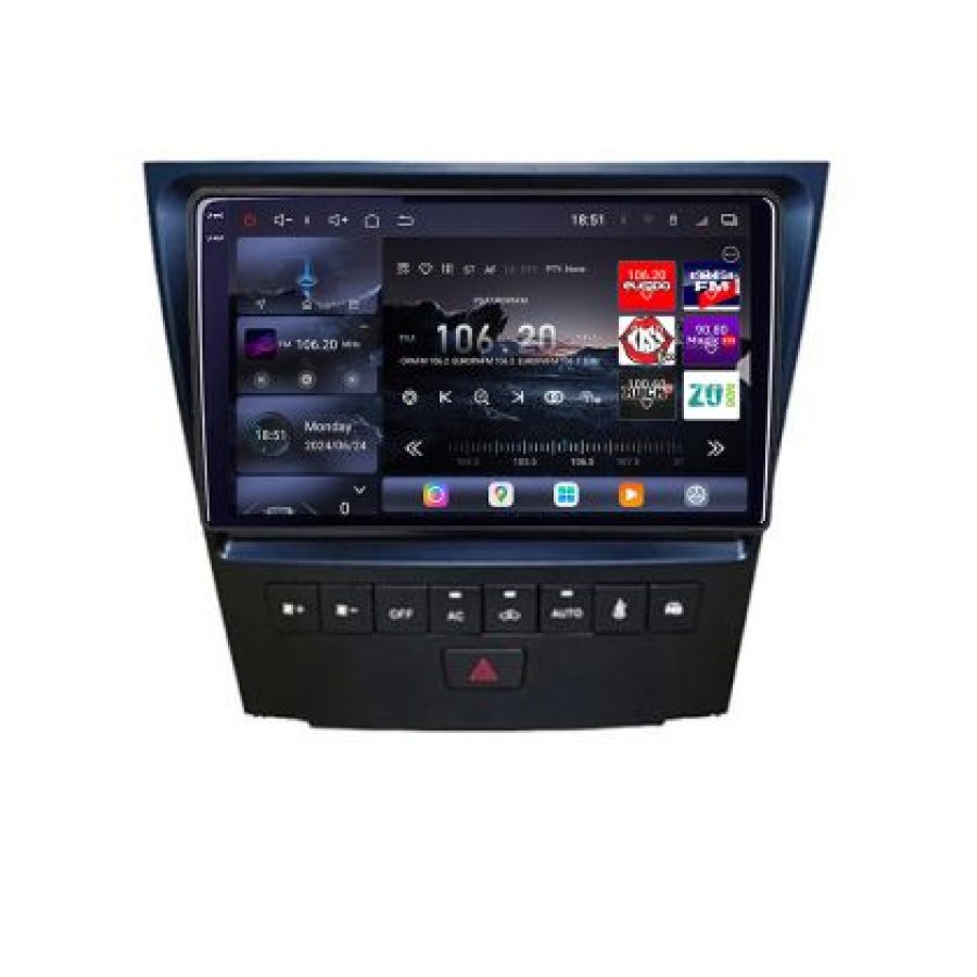 Navigatie Lexus GS-04 2004-2011 Lenovo Kit- GS-04 8 core QLED 2K 16+512 360 Android Waze USB Navigatie Internet Youtube Radio - imagine 2