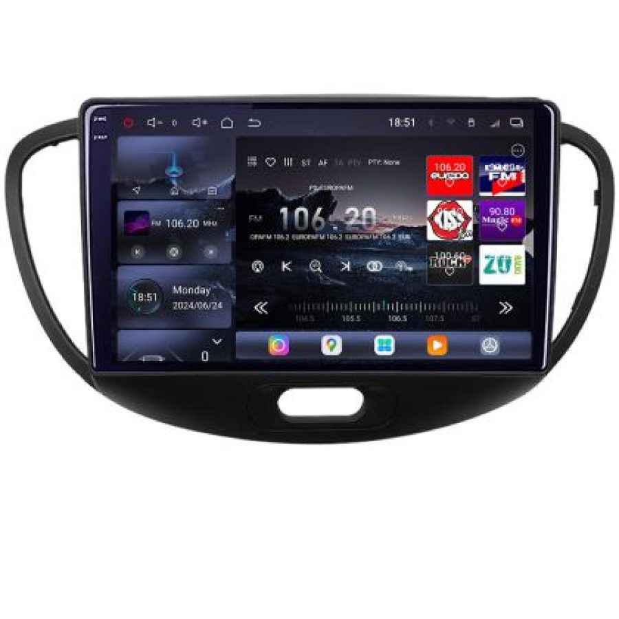 Navigatie Hyundai I10 2007-2013 Android radio gps internet 8 core QLED 2K 16+512 360 Lenovo - imagine 2
