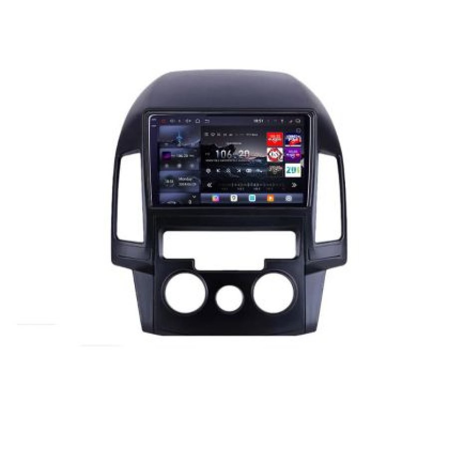 Navigatie Hyundai I30 2009-2012 clima manuala Lenovo Kit-I30AC 8 core QLED 2K 16+512 360 Android Waze USB Navigatie Internet Youtube Radio - imagine 2