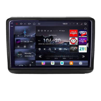 Navigatie Jeep Grand Cherokee 2014-2019 Lenovo Kit-JGG 8 core QLED 2K 16+512 360 Android Waze USB Navigatie Internet Youtube Radio - imagine 2