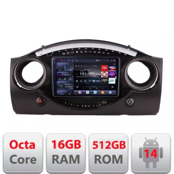 Navigatie Mini intre anii 2004-2006 Android radio gps internet 8 core QLED 2K 16+512 360 Lenovo