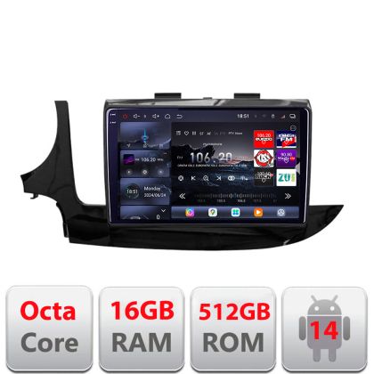 Navigatie Opel Mokka 2016- Lenovo Kit-MOKKA2 8 core QLED 2K 16+512 360 Android Waze USB Navigatie Internet Youtube Radio v1