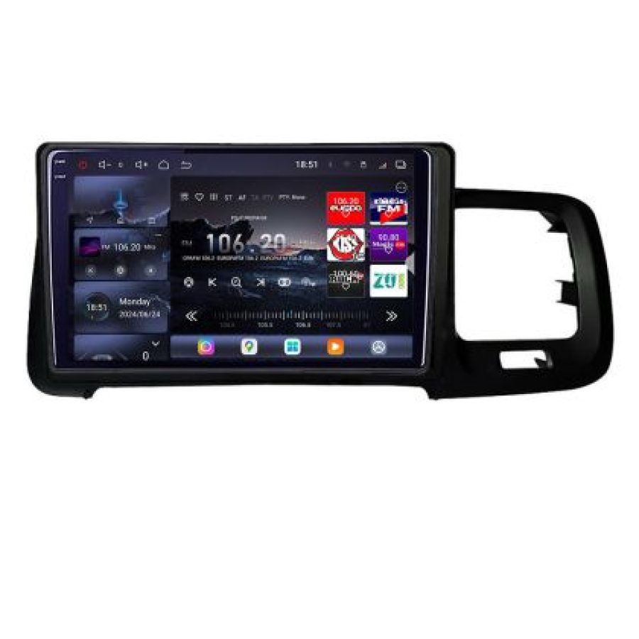 Navigatie Volvo S60 2008-2014 Lenovo Kit-s60-08 8 core QLED 2K 16+512 360 Android Waze USB Navigatie Internet Youtube Radio - imagine 2