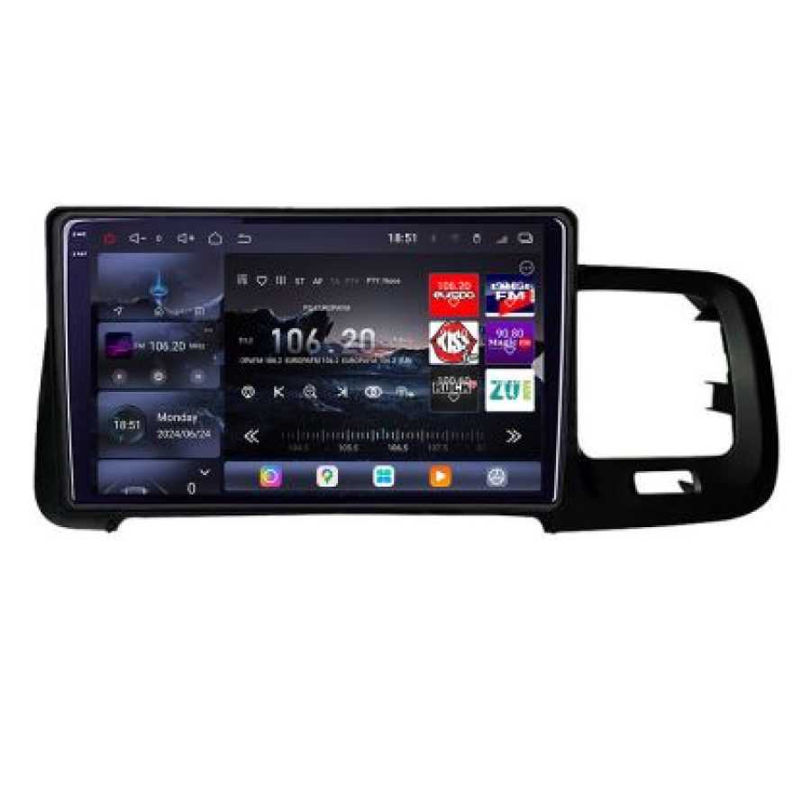 Navigatie Volvo S60 2014-2018 cu sistem Sensus Connect Lenovo Kit-s60-14 8 core QLED 2K 16+512 360 Android Waze USB Navigatie Internet Youtube R - imagine 2