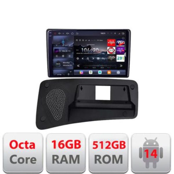 Navigatie Volvo S80 2006-2017 Android radio gps internet 8 core QLED 2K 16+512 360 Lenovo