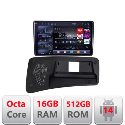 Navigatie Volvo S80 2006-2017 Android radio gps internet 8 core QLED 2K 16+512 360 Lenovo