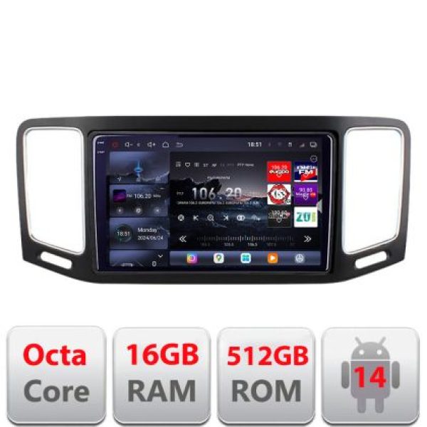 Navigatie VW Sharan 2011-2020 Lenovo Kit-SHARAN 8 core QLED 2K 16+512 360 Android Waze USB Navigatie Internet Youtube Radio v1