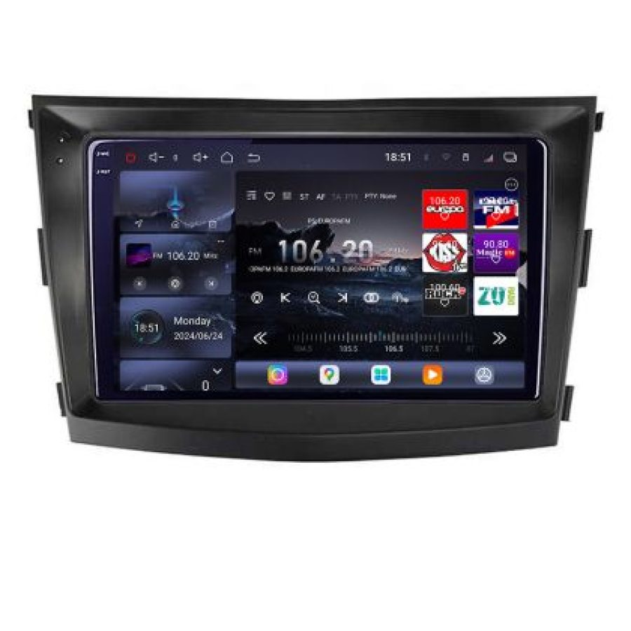 Navigatie SsangYong Tivoli 2015-2019 Android radio gps internet 8 core QLED 2K 16+512 360 Lenovo - imagine 2