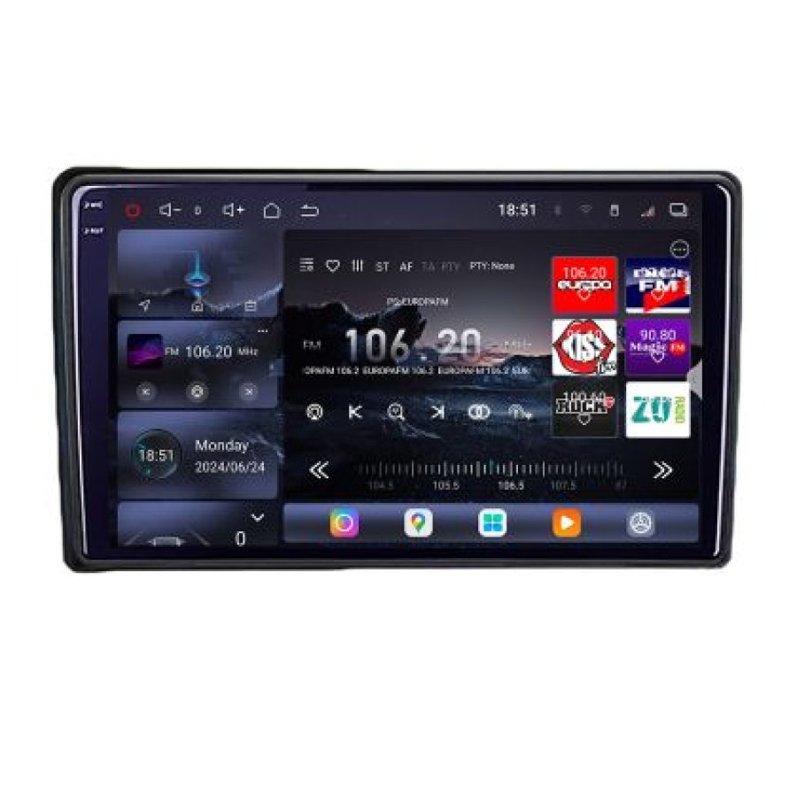 Navigatie Ford Transit Focus Kuga Lenovo Kit-transit 8 core QLED 2K 16+512 360 Android Waze USB Navigatie Internet Youtube Radio - imagine 2
