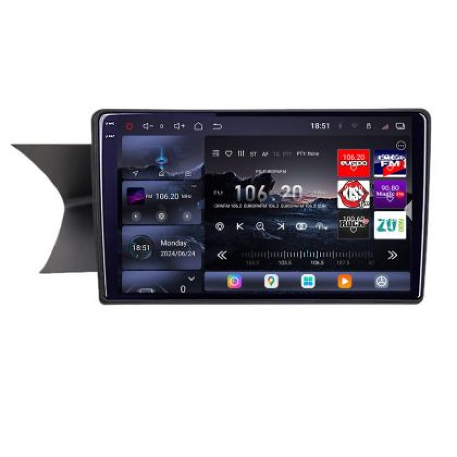 Navigatie Mercedes C W204 NTG4.5 2012-2015 8 core QLED 2K 16+512 360 Android Waze USB Navigatie Internet Youtube Radio Lenovo - imagine 2