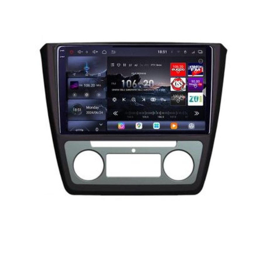 Navigatie Skoda Yeti 2009-2014 Lenovo Kit-YETI 8 core QLED 2K 16+512 360 Android Waze USB Navigatie Internet Youtube Radio - imagine 2