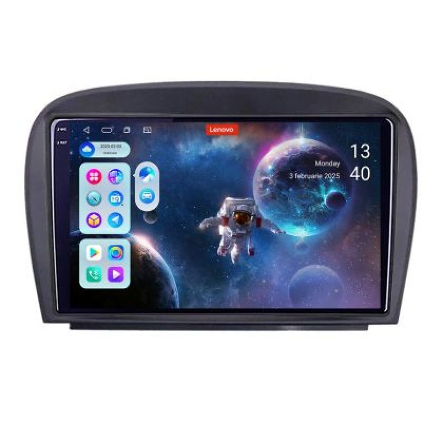 Navigatie Mercedes SL W230 2004-2011 Lenovo Kit-W230 8 core QLED 2K 12+256 360 Android Waze USB Navigatie Internet Youtube Radio - imagine 5