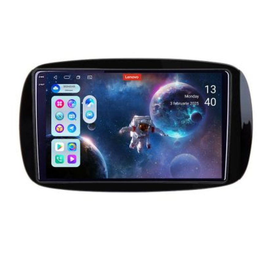 Navigatie Smart For Two 2015- Lenovo Kit-Smart15 8 core QLED 2K 12+256 360 Android Waze USB Navigatie Internet Youtube Radio - imagine 9