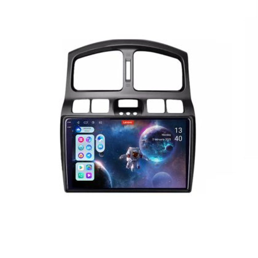 Navigatie Hyundai Santa Fe 2000-2006 Android radio gps internet 8 core QLED 2K 12+256 360 Lenovo - imagine 9