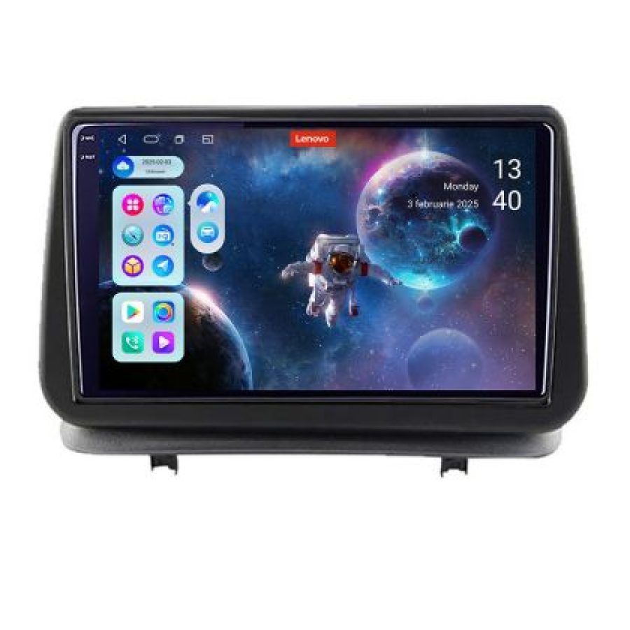 NavigatieRenault Clio 3 2005-2013 Lenovo Kit-Clio3 8 core QLED 2K 12+256 360 Android Waze USB Navigatie Internet Youtube Radio - imagine 9