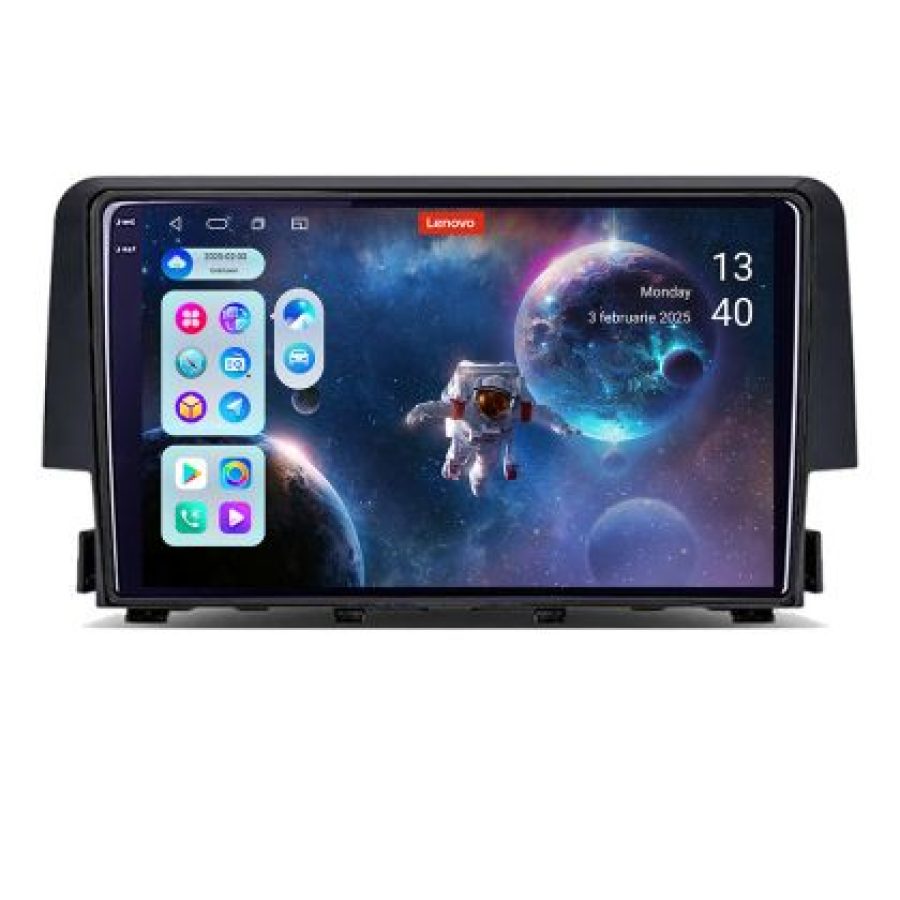Navigatie Honda Civic 2016-2020 8 core QLED 2K 12+256 360 Android Waze USB Navigatie Internet Youtube Radio Lenovo - imagine 9