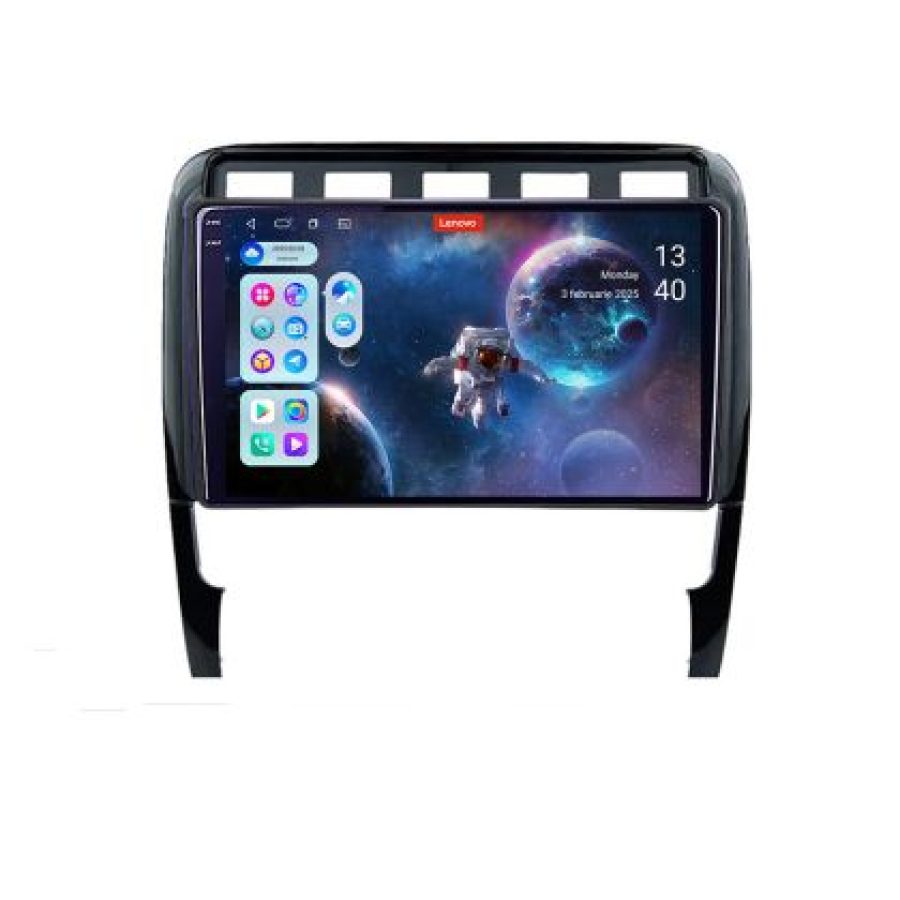 Navigatie Porsche Cayenne 2002-2011 Lenovo Kit-443 8 core QLED 2K 12+256 360 Android Waze USB Navigatie Internet Youtube Radio - imagine 9