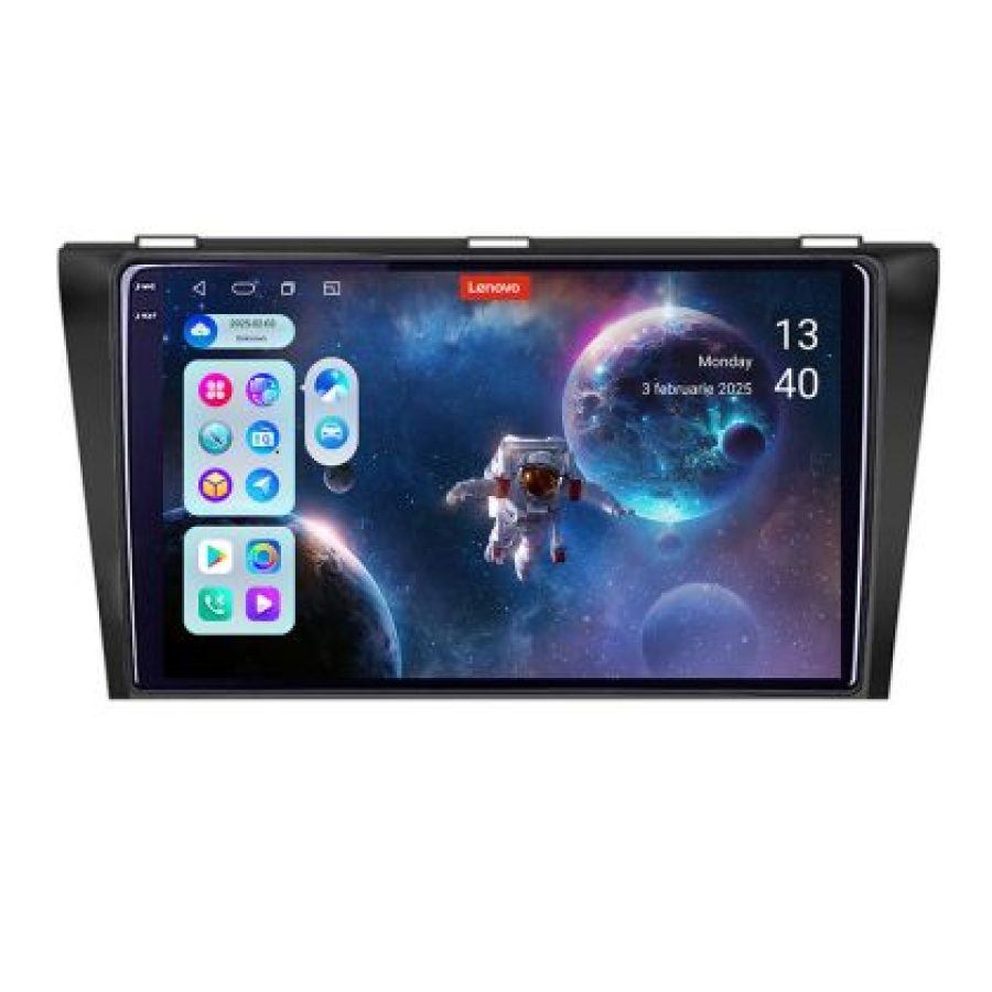 Navigatie Mazda 3 2004-2009 Lenovo Kit-161 8 core QLED 2K 12+256 360 Android Waze USB Navigatie Internet Youtube Radio - imagine 5