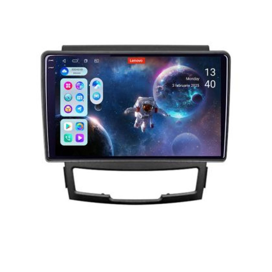 Navigatie Ssangyong Korando 2011-2013 Lenovo Kit-159 8 core QLED 2K 12+256 360 Android Waze USB Navigatie Internet Youtube Radio - imagine 9