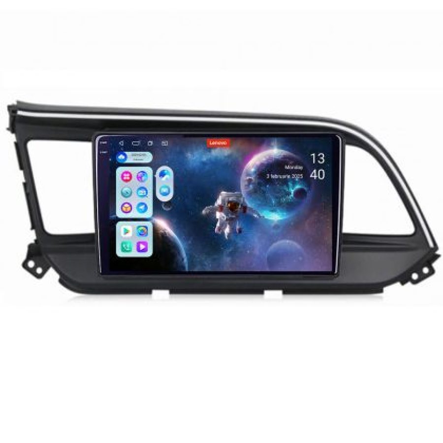 Navigatie Hyundai Elantra 2018- Lenovo Kit-1581 8 core QLED 2K 12+256 360 Android Waze USB Navigatie Internet Youtube Radio - imagine 9