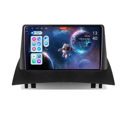 Navigatie Renault Megane 2 Lenovo Kit-098 8 core QLED 2K 12+256 360 Android Waze USB Navigatie Internet Youtube Radio - imagine 5