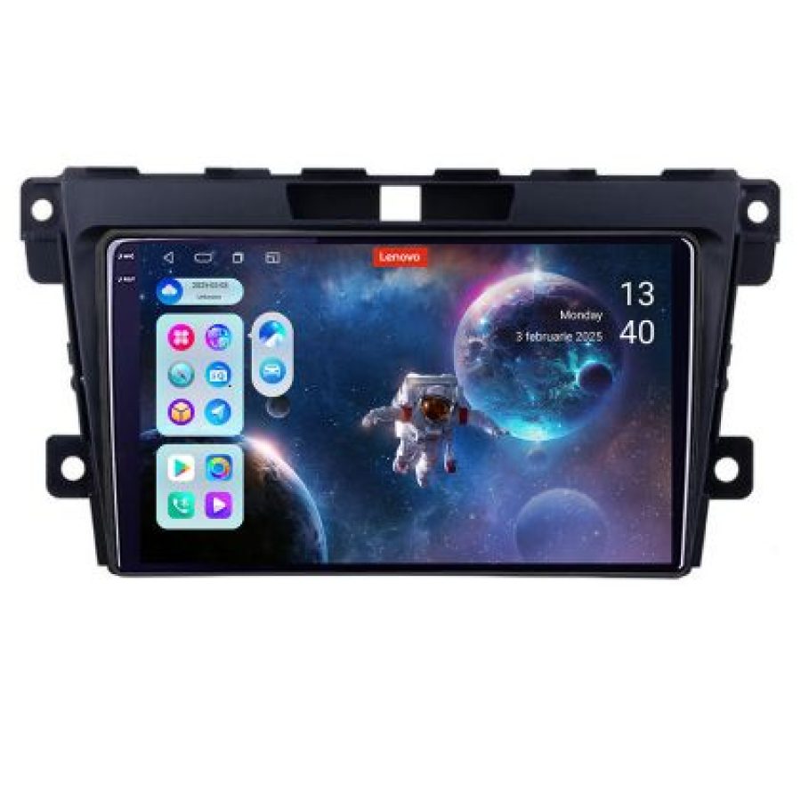 Navigatie Mazda CX-7 2009 Lenovo Kit-097 8 core QLED 2K 12+256 360 Android Waze USB Navigatie Internet Youtube Radio - imagine 9