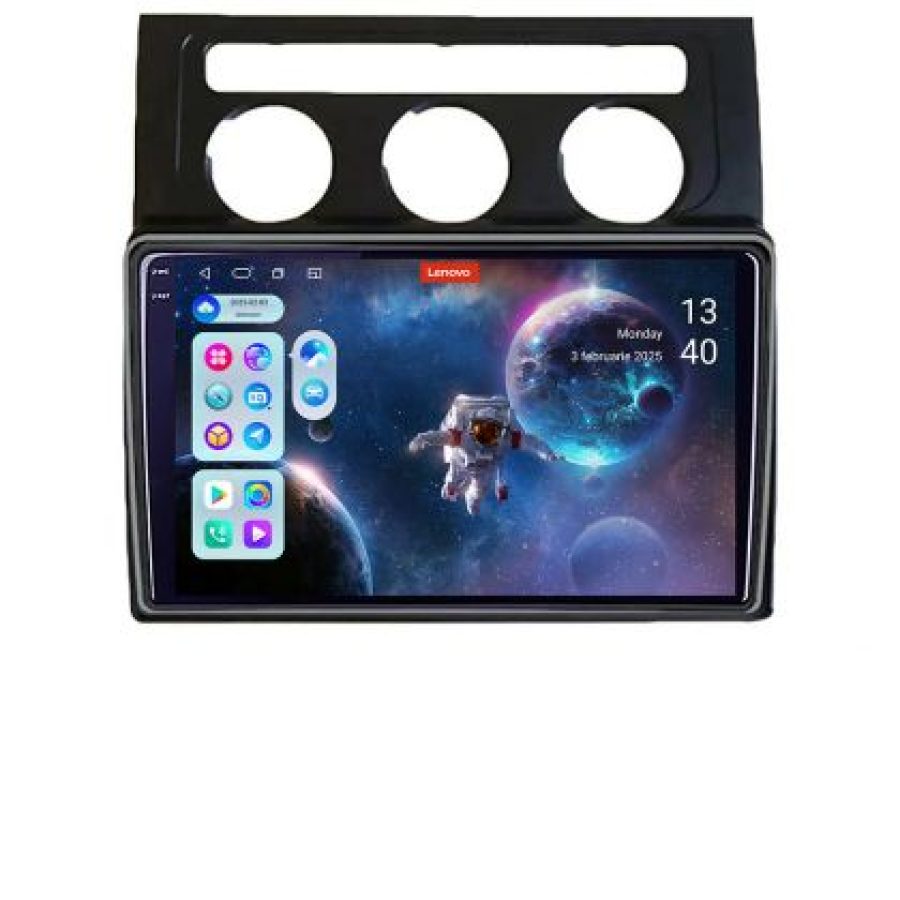 Navigatie VW Touran 2003-2009 clima automata Lenovo Kit-touran2 8 core QLED 2K 12+256 360 Android Waze USB Navigatie Internet Youtube Radio - imagine 5