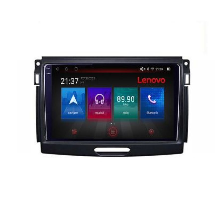 Navigatie Ford Ranger 2015-2020 Lenovo 8 core QLED Qualcomm 4+64 360 Android Waze USB Navigatie Internet Youtube Radio - imagine 2