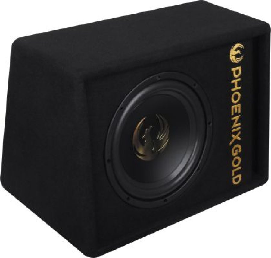 Subwoofer activ Z10AB Phoenix Gold, 10 inch, 200W RMS, max 800W, kit de cabluri incluse - imagine 3