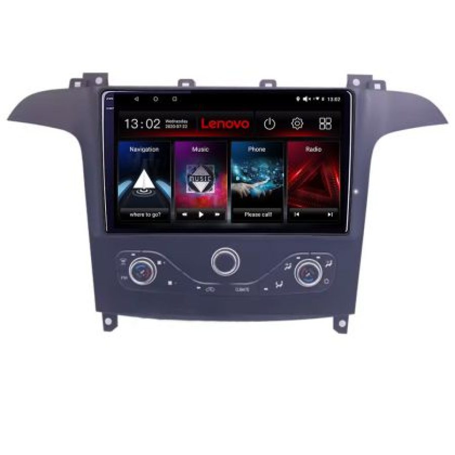 Navigatie Ford S-max 2006-2014 Lenovo Qled 2K Octa Core 8+256 360 DSP carplay android auto radio gps internet KIT-smax-navi+PRO-2K-9-8+256 - imagine 2