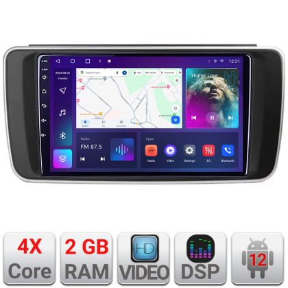 Navigatie Nissan Leaf 2018-2024 dedicata Android radio gps internet 2+32 kit-leaf+EDT-E209v2