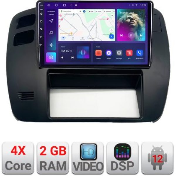 Navigatie Nissan Patrol 2000-2005 dedicata Android radio gps internet 2+32 kit-patrol-old+EDT-E209v2