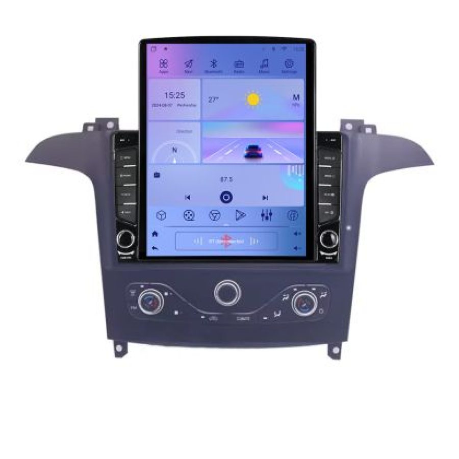 Navigatie Ford S-max 2006-2014 dedicata Android radio gps internet quad core 2+32 ecran vertical 9.7" KIT-smax-navi+EDT-E708 - imagine 3