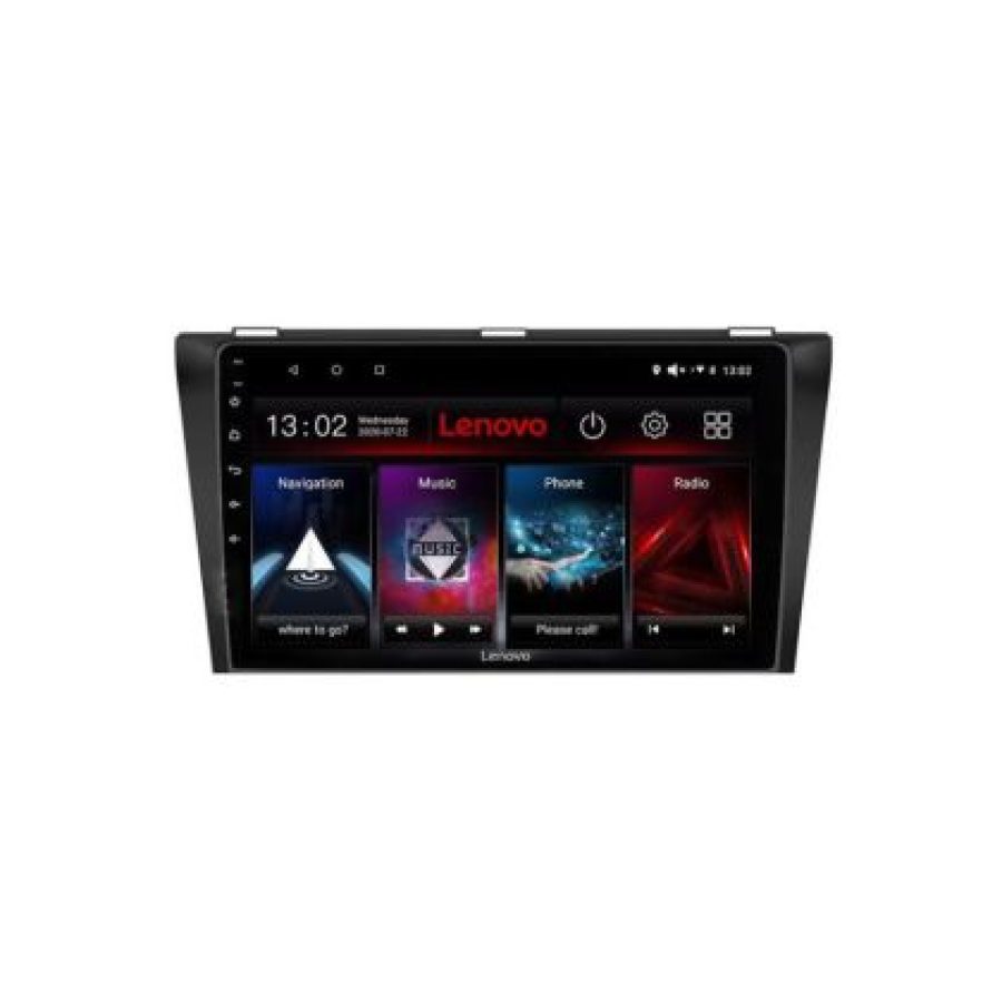 Navigatie Mazda 3 2004-2009 Lenovo Kit-161 4+64 GB Android Waze USB Navigatie Internet Youtube Radio - imagine 5