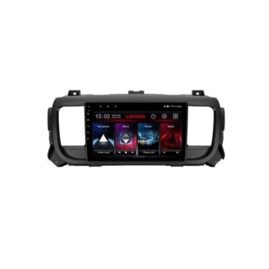 Navigatie Citroen Jumpy Toyota Proace Peugeot Traveller Lenovo Kit-jumpy16 4+64 GB Android Waze USB Navigatie Internet Youtube v1 - imagine 5