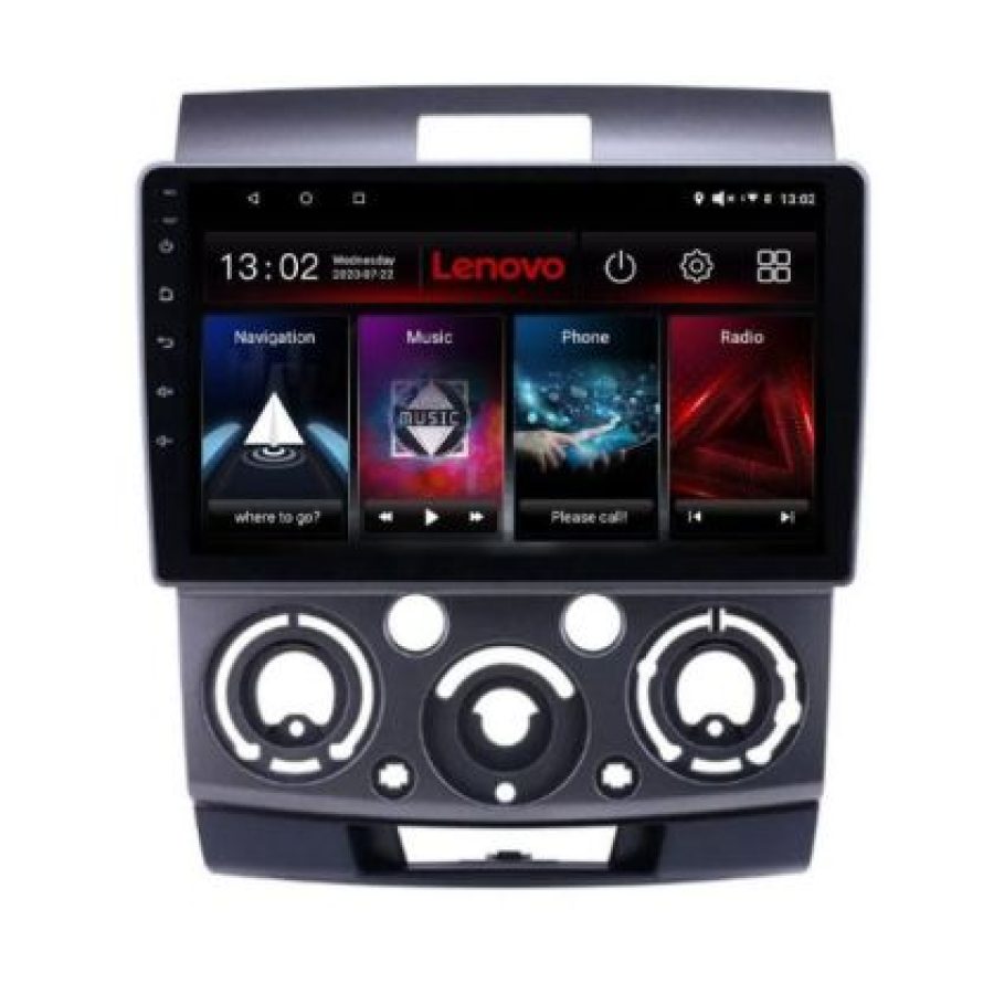Navigatie Ford Ranger Mazda BT50 2007-2012 Lenovo Kit-RANGER 4+64 GB Android Waze USB Navigatie Internet Youtube Radio v1 - imagine 5
