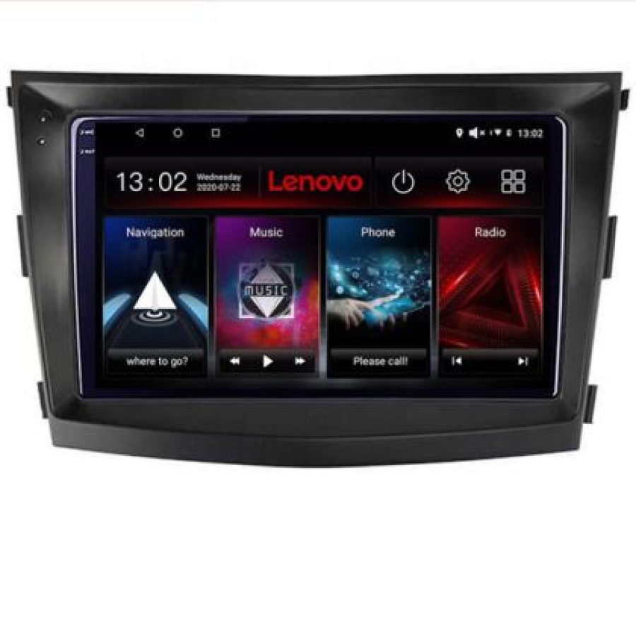 Navigatie SsangYong Tivoli 2015-2019 Android radio gps internet 8 core 6+128 Lenovo - imagine 5