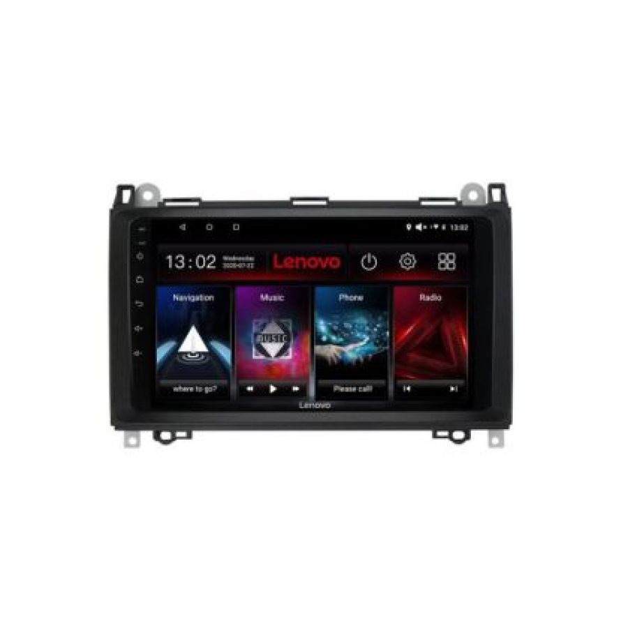 Navigatie Mercedes VW Lenovo Kit-068 8 core QLED 2K 4+64 360 Android Waze USB Navigatie Internet Youtube Radio v1 - imagine 5