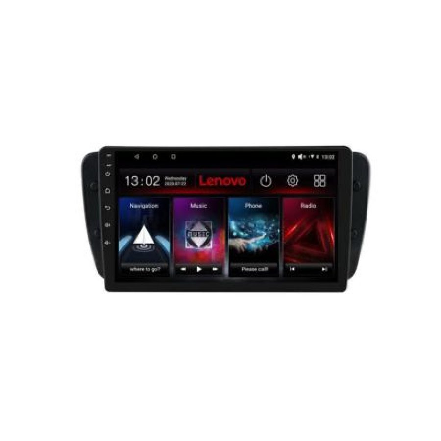 Navigatie Seat Ibiza 2008-2014 Lenovo Kit-246 8 core QLED 2K 4+64 360 Android Waze USB Navigatie Internet Youtube Radio - imagine 5