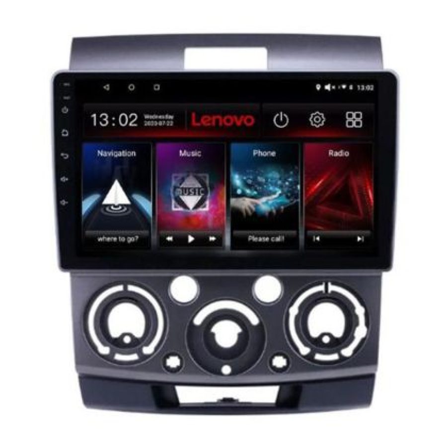 Navigatie Ford Ranger Mazda BT50 2007-2012 Lenovo Kit-RANGER 8 core 6+128 GB Android Waze USB Navigatie Internet Youtube Radio v1 - imagine 5