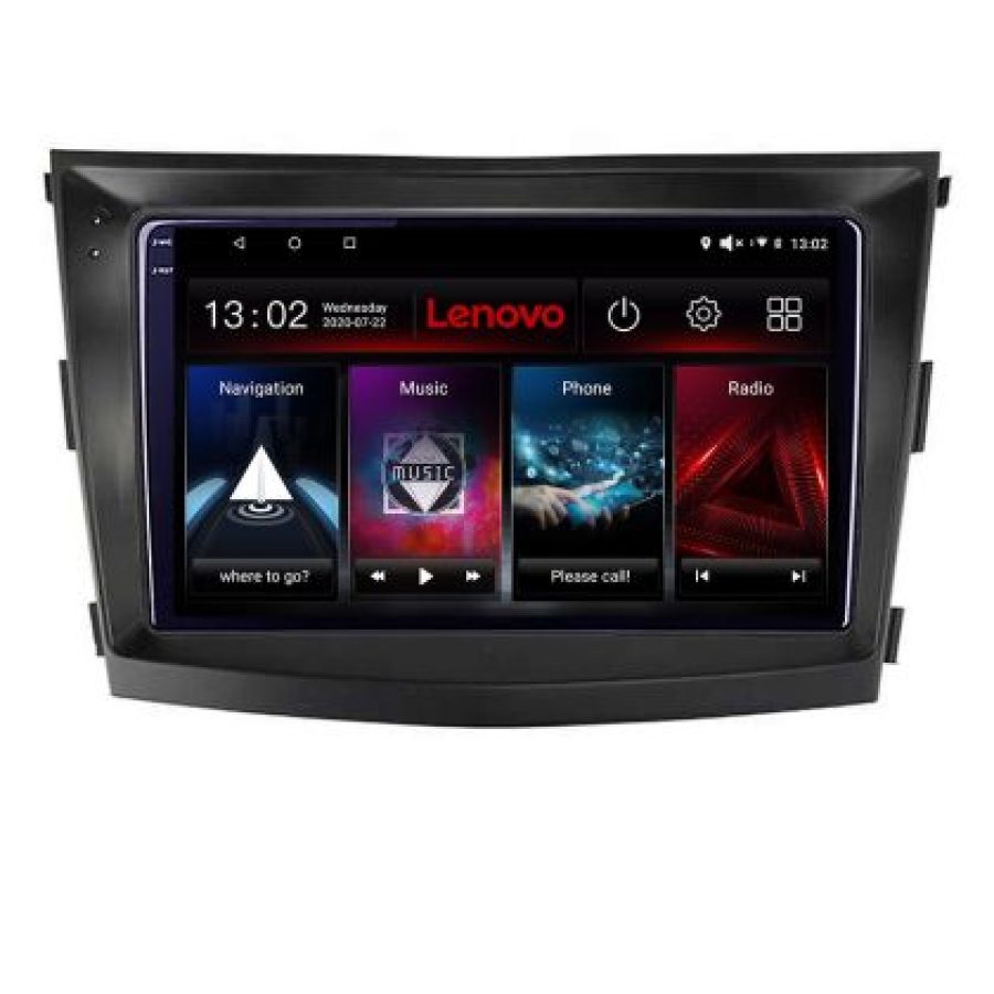 Navigatie SsangYong Tivoli 2015-2019 Android radio gps internet 8 core QLED 2K 8+256 360 Lenovo - imagine 5