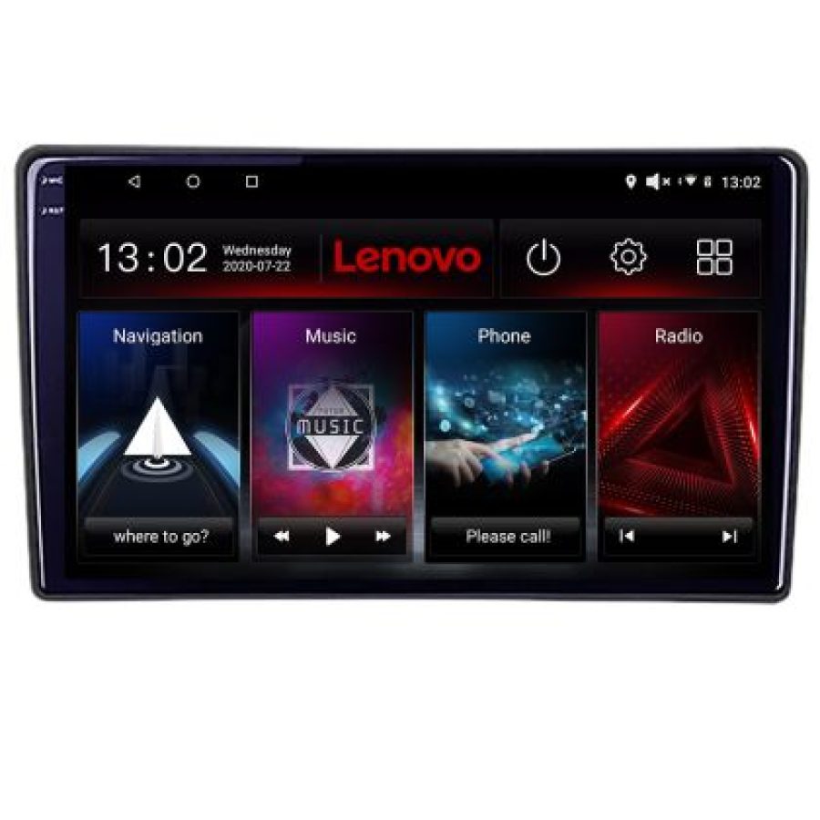 Navigatie Toyota Android radio gps internet 8 core QLED 2K 8+256 360 Lenovo v1 - imagine 5
