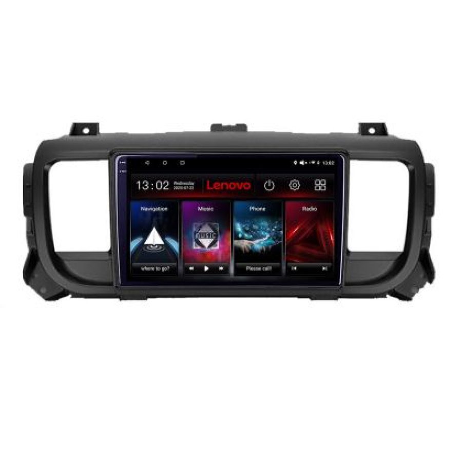 Navigatie Citroen Jumpy Toyota Proace Peugeot Traveller Lenovo Kit-jumpy16 8 core QLED 2K 8+256 360 Android Waze USB Navigatie Internet Youtube v1 - imagine 5
