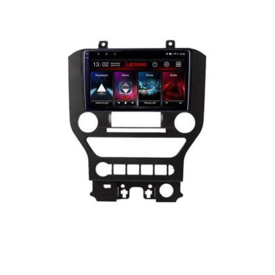 Navigatie Ford Mustang 2015-2020 Lenovo Kit-MUSTANG-NAVI8 core QLED 2K 8+256 360 Android Waze USB Navigatie Internet Youtube Radio - imagine 5