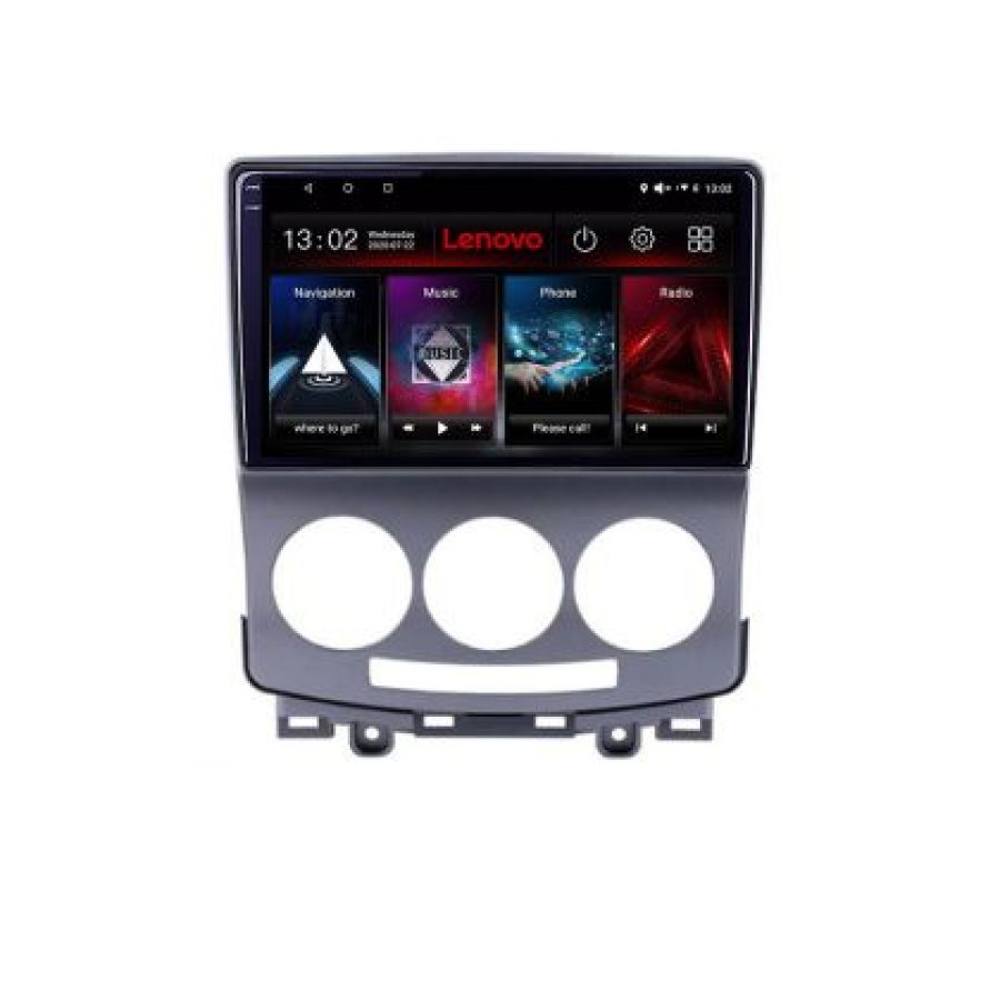 Navigatie Mazda 5 2005-2010 Lenovo Kit-MZ22 8 core QLED 2K 8+256 360 Android Waze USB Navigatie Internet Youtube Radio - imagine 5