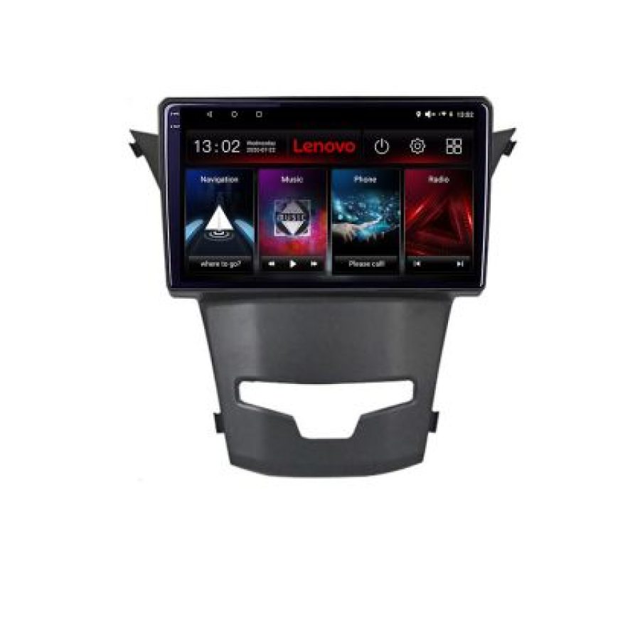 Navigatie Ssangyong Korando 2014-2019 Lenovo Kit-1159 8 core QLED 2K 8+256 360 Android Waze USB Navigatie Internet Youtube Radio - imagine 5