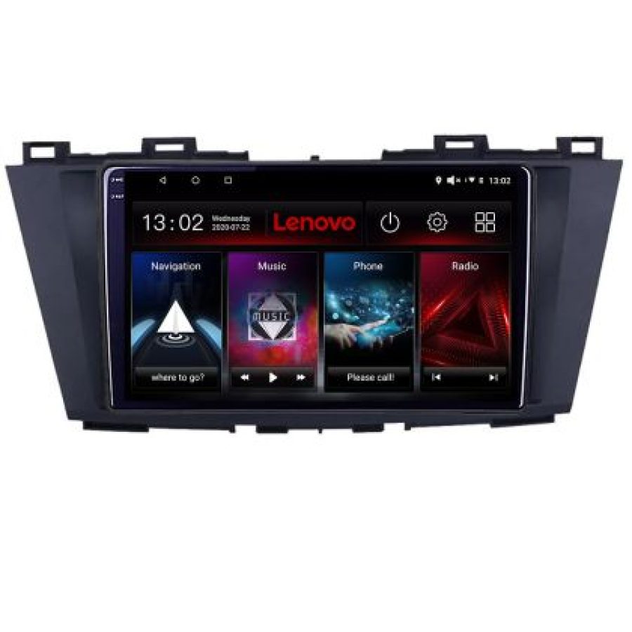 Navigatie Mazda 5 2010-2017 Lenovo Kit-117 8 core QLED 2K 8+256 360 Android Waze USB Navigatie Internet Youtube Radio - imagine 5