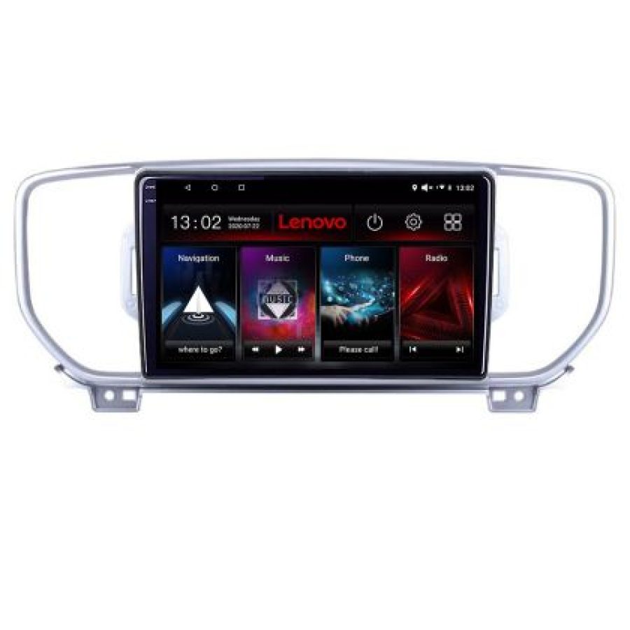Navigatie Kia Sportage 2016-2018 Lenovo Kit-567 8 core QLED 2K 8+256 360 Android Waze USB Navigatie Internet Youtube Radio - imagine 5