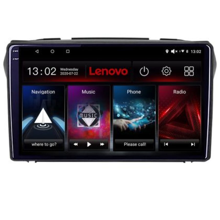 Navigatie Suzuki Alto 2009-2016 Android radio gps internet 8 core QLED 2K 8+256 360 Lenovo - imagine 5